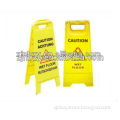 2013 Hot selling A Shap Plastic Caution Board